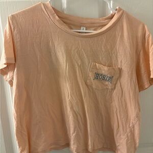 Hobie Pink Pocket Tee